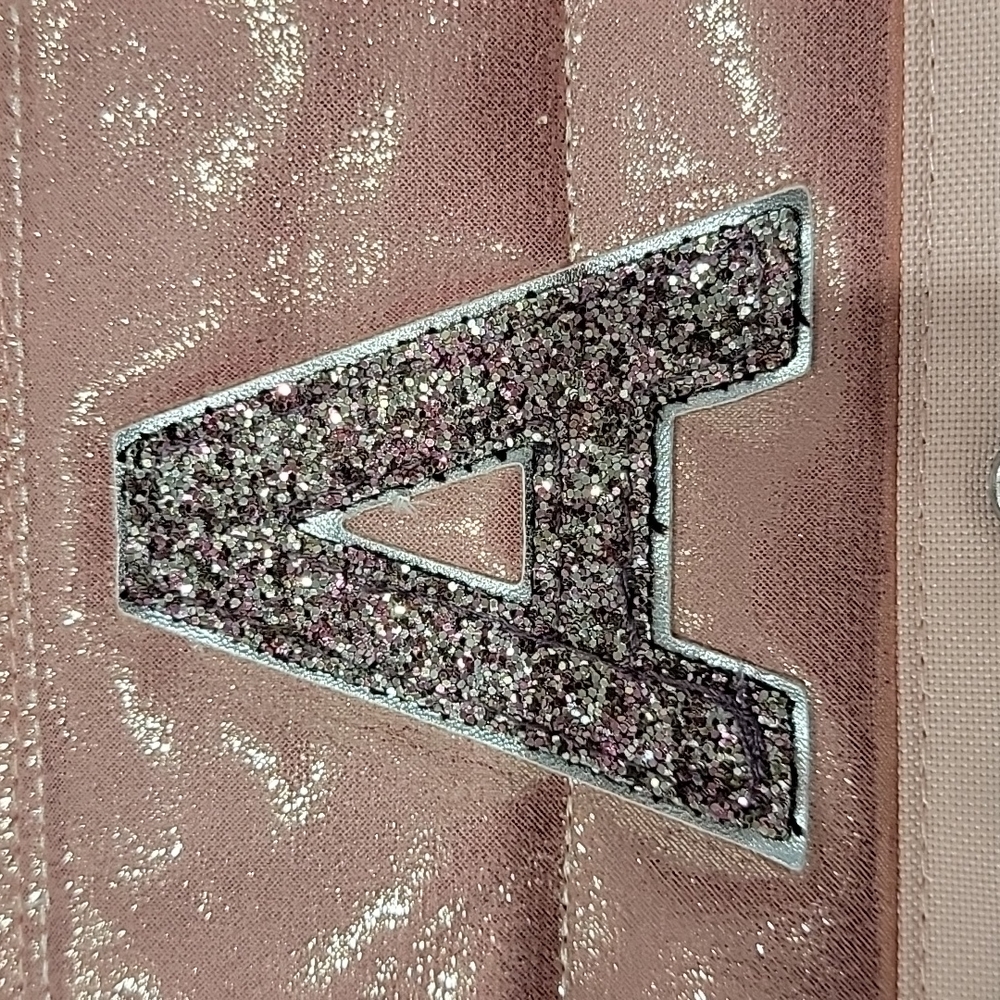 Justice pencil case never used letter A - Picture 2 of 5